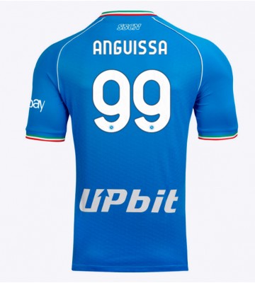 SSC Napoli Frank Anguissa #99 Hemmatröja 2023-24 Kortärmad